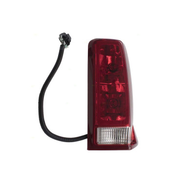 Brock Replacement Passenger Tail Light w/Red Signal Lens Compatible with 02-06 Escalade & 2003-2006 ESV 15079079