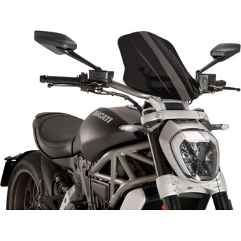 Puig Windshield New GEN. Touring Ducati X-DIAVEL/S 16- C/Dark Smoke