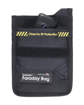 Disklabs Key Shield (KS1) Faraday Bag - RF Shielding for Car Keys With Keyless Entry Fob