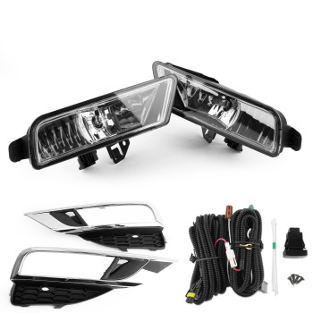 RP Remarkable Power, FL7028 Fit For 2015-16 CR-V OE Style Clear Fog Light Kit