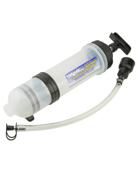 Mityvac MVA6852 1.5-Liter Manual Fluid Extractor/Dispenser - Master Cylinders, Power Steering, Coolant Reservoirs, Transaxles and Diesel Fuel Filters