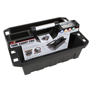 Performance Tool W88995 Portable Supply Caddy and Magnetic Utility Tool Tray,Black