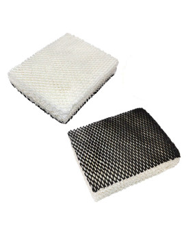 HQRP 2-Pack Humidifier Wick Filter Compatible with Bionaire C22, C33, W2, W2S, W6, W6H, W6S, W7, W9, W9H, W9S Humidifiers, Part 900 900CS 900X Replacement