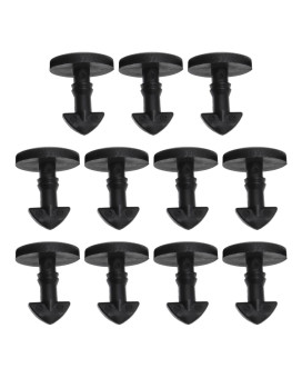 Mtsooning 10PCS Rear Bumper Tow Cover Clips, Universal Plastic Fender Retainer Bottom Shield Fastener Replacement for Land Rover Sport