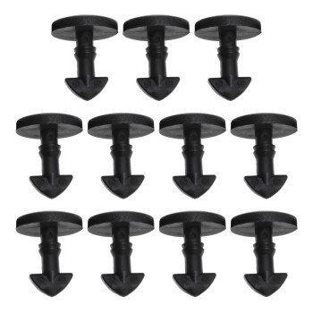 Mtsooning 10PCS Rear Bumper Tow Cover Clips, Universal Plastic Fender Retainer Bottom Shield Fastener Replacement for Land Rover Sport