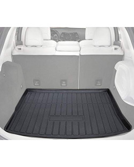 Cargo Liner Rear Cargo Tray Trunk Floor Mat Waterproof Protector Compatible with 2014-2018 Jeep Cherokee by Kaungka
