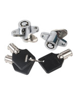 XMT-MOTO Black Hard Saddlebag Locks Set fits for Harley Davidson Touring Road Glide King 1993-2013