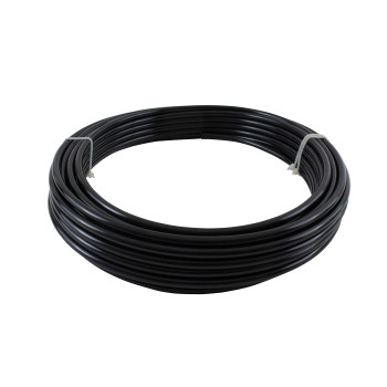 Mytee Products 1/4 OD x 50' Black SAE J844 Nylon Air Brake Tubing DOT Approved Pneumatic Nylon Air Line Hose for Air Brake System