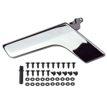 Left Side Chrome Inside Interior Door Handle Repair Kit for Mercedes W204 X204 W204 C-Class (Sedan & Wagon) 2008, 2009, 2010, 2011, 2012, 2013, 2014