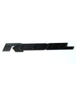 1pc OEM 13 Inches Rebel Tailgate Emblem Badge 3D Nameplate Replacement for 1500 2500 3500 Matte Black