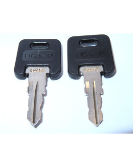 FIC RV Motorhome Camper Trailer 2 CW RV Keys CW409 Cut to Lock/Key Number from CW401 to CW417 2 Working Keys Travel Trailer Motor Home Toy Hauler Camper ILCO CW RV Keys CW409