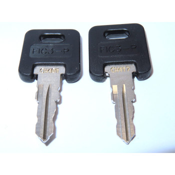 FIC RV Motorhome Camper Trailer 2 CW RV Keys CW409 Cut to Lock/Key Number from CW401 to CW417 2 Working Keys Travel Trailer Motor Home Toy Hauler Camper ILCO CW RV Keys CW409