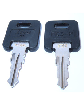 Ilco RV Motorhome Trailer Keys Cut to Lock/Key Number from HF326 T0 HF351 Working Keys Travel Trailer Motor Home Toy Hauler Keys (HF343)