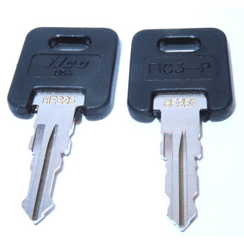 Ilco RV Motorhome Trailer Keys Cut to Lock/Key Number from HF326 T0 HF351 Working Keys Travel Trailer Motor Home Toy Hauler Keys (HF346)