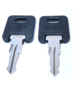 Replacement Keys for RV Motorhome Trailer Keys Cut to Lock/Key Number from HF326 T0 HF351 Working Keys Travel Trailer Motor Home Toy Hauler ILCO Keys (HF326)