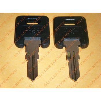 RV Motorhome Trailer Keys Cut to Lock/Key Number from HF301 T0 HF325 Working Keys Travel Trailer Motor Home Toy Hauler ILCO Keys (HF323)