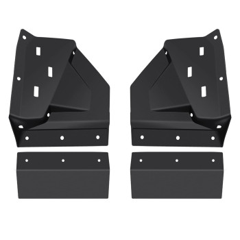 CPOWACE Front Black Mud Flaps Compatible with Polaris RZR XP 1000 2014-2021,Mud Guards Replace 2879938