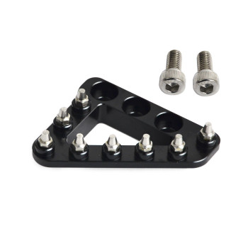 NICECNC Black Rear Brake Pedal Step Plate Tip Dirt/Street Bike Compatible with KTM 85-500(not 2016 125/150SX/SXF/XCF)2004-2016,690 Enduro R 2008-21,690 SMC R 2019-21,790 Adventure/R 19-21,See Fitment