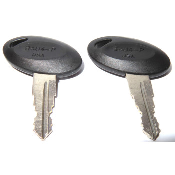 Bauer Camper Keys RV Keys Cut to Your Key Number from 301 to 330 Two Working ILCO Keys Trailer (315)