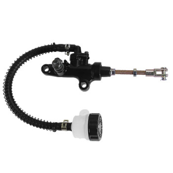 Rear Back Master Cylinder Brake Pump Replacement for Yamaha ATV Warrior 350 YFM 350 1987-2004