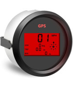 SAMDO 85mm Universal Digital GPS Speedometer SOG COG ODO Trip Meter for Motorcycle Car Truck Boat Yacht