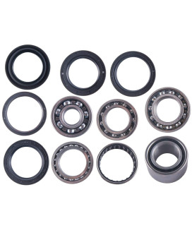 East Lake Axle replacement for rear differential bearing & seal kit Yamaha Kodiak 400/450 Wolverine 2000 2001 2002 2003 2004 2006 2007 2008 2009 2010