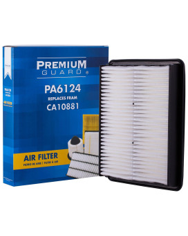 PG Engine Air Filter PA6124 Fits 2015-11 Hyundai Sonata, 2012-10 Santa Fe, 2017-12 Azera, 2016-11 Kia Optima, 2013-11 Sorento, 2015-11 Optima, 2016-14 Cadenza