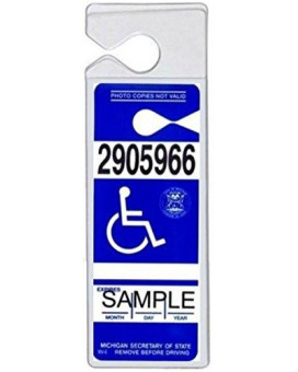 SecurePro Products Super Heavy-Duty Handicap Placard Protective Plastic Holder Sleeve for Disabled Parking Permits