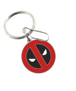 Plasticolor 004500R01 Marvel Deadpool Logo Keychain