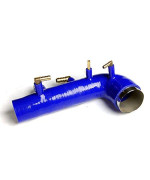 Rev9(SH-002-Blue_2) Turbo Inlet Hose, Silicone Red Smooth Air Flow Performance