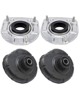 Bapmic Front Strut Mount & Spring Seat Bushing Kit Compatible with Volvo S60 S80 V70 XC70 XC90 30714968