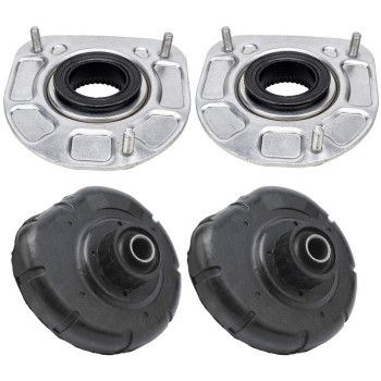 Bapmic Front Strut Mount & Spring Seat Bushing Kit Compatible with Volvo S60 S80 V70 XC70 XC90 30714968