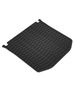 KIWI MASTER Rear Cargo Mat Liner Compatible for 2011-2021 Jeep Grand Cherokee, 2022 Grand Cherokee WK All Weather Protection Floor Slush Trunk Mats Black