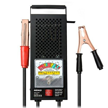 NEIKO 40510A Car Battery Tester | 100 AMP 6 and 12 Volt Automotive Load Checker | CCA Analyzer