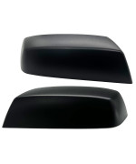 APA Replacement for Exterior Rear View Mirror Cover Cap Textured Black 2014-2019 SILVERADO SIERRA Pair Right and Left 22889518 22889517