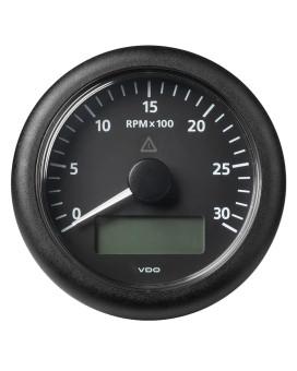 uflex VDO Marine 3-3/8 (85MM) VIEWLINE - Tachometer W/Multi