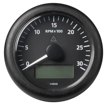 uflex VDO Marine 3-3/8 (85MM) VIEWLINE - Tachometer W/Multi