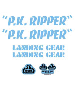 SE Bikes PK Ripper Decal Set null BLUE