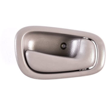 Dependable Direct Replacement Front Left Driver Side Gray Door Handle for 1998-2002 Toyota Corolla TO1352165 (1998, 2000, 2001, 2002)