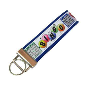 Bingo Key Fob/Fabric Key Chain