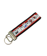 UniqueBeadsAndGifts Monopoly Key Fob/Fabric Key Chain