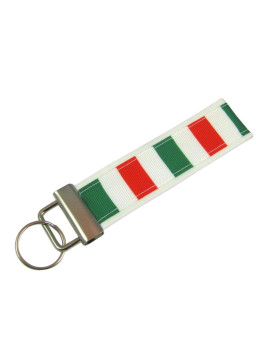 Flag of Italy Italian Flag Key Fob/Fabric Key Chain