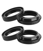 Cyleto Front Fork Oil Seal and Dust Seal Kit 41 x 54 x 11mm for Honda GL1200 Goldwing 1200 Interstate 1200 1984-1988 / Goldwing 1500 GL1500 GL1500SE 1988-2000