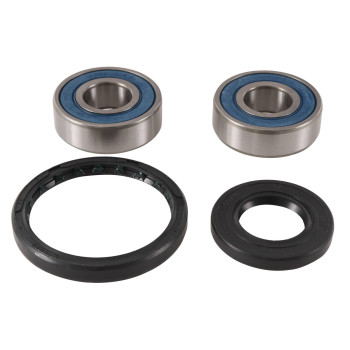 All Balls Racing 25-1743 Wheel Bearing Kit Front Compatible with/Replacement For Kawasaki EX 250 Ninja 2008-2012