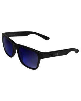 509 Whipit Sunglasses - Gloss Black (Polarized Blue Mirror)