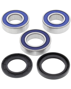 All Balls Racing 25-1111 Wheel Bearing Seal Kit Compatible with/Replacement for Kawasaki Z H2 2020-2022, Z H2 SE 2022, Z1000 2003-2009, ZX10R 2011-2019, ZX10R ABS 2014-2022, ZX10RR 2018-2021