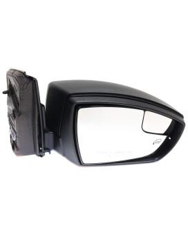 Kool Vue Mirror Passenger Side Compatible with 2011-2012 Ford Mustang Power Glass, Heated - FO1321476