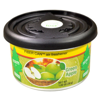 Little Trees Fiber Can Air Freshener (Green Apple)