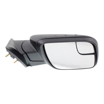 Kool Vue Mirror Passenger Side Compatible with 2010 Ford Transit Connect Power Glass