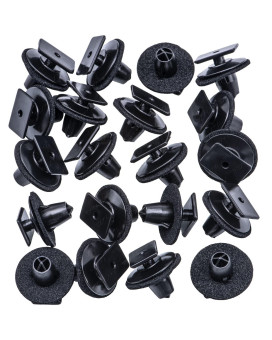 Rexka 20pcs Rocker Panel Moulding Retainer Clip for Nissan Infiniti 76882-EG01A 370Z Altima Juke M35 M45